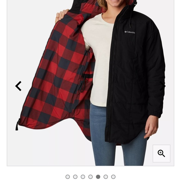 NWT Columbia SportswearWater-resistant fabric pushes back jackets/hoodies size L - Picture 6 of 8